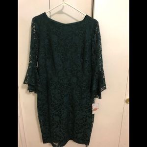 Dressy Dress Size 12 Hunter Green